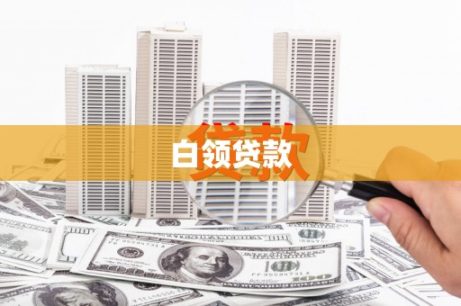白河白领贷款