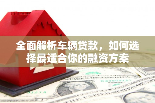 白河全面解析车辆贷款，如何选择最适合你的融资方案