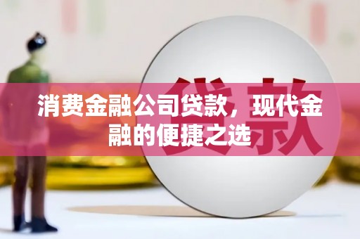 白河消费金融公司贷款，现代金融的便捷之选