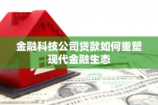 白河金融科技公司贷款如何重塑现代金融生态