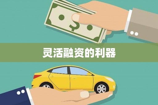 白河灵活融资的利器