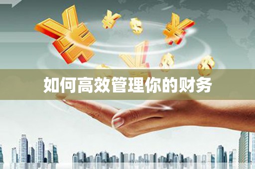 白河如何高效管理你的财务