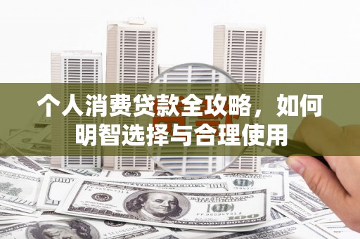 白河个人消费贷款全攻略，如何明智选择与合理使用