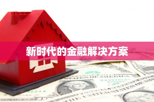 白河新时代的金融解决方案