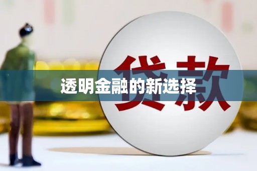 白河透明金融的新选择